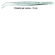 Pinzetta Sutura Fig. 0625-1 15cm 1pz