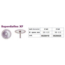 Superdiaflex XF 2 Lati 220-0,12mm 1pz